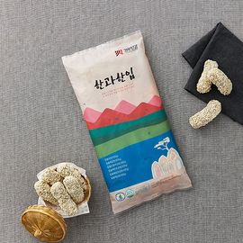 [Kyongdong Hangwa] Glutinous rice Mugwort Gangjeong 300g-Korean Snacks, Foreign Gifts, Holiday Gifts, Traditional Desserts, 100% Handmade-Made in Korea